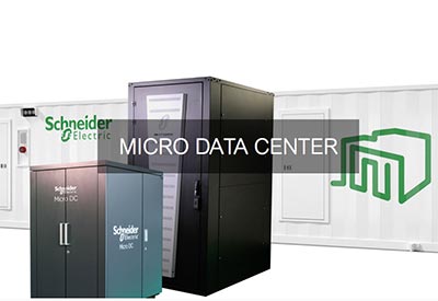 Schneider Electric annonce le lancement de solutions de microcentres de données destinées aux applications informatiques périphériques