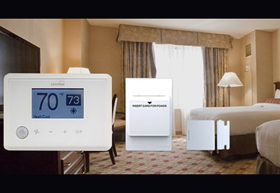 Leviton lance le thermostat Omnistat 3 pour le contrôle de l’énergie dans les chambres