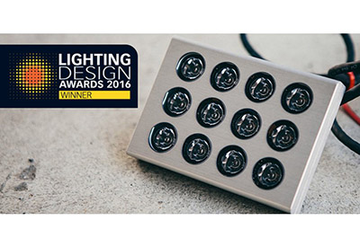 SACO remporte le prix pour Luminaire Architectural – Extérieur lors de l’édition 2016 des Lighting Design Awards