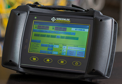 Greenlee propose une nouvelle application Android permettant le contrôle à distance de l’analyseur de réseau multiservice DataScout
