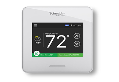 Schneider Electric lance le thermostat intelligent Wiser AirMD sans fil avec fonction Eco IQ au Canada