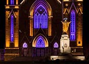 La mise en lumière de l’église Ste-Agnès de Mégantic remporte un prestigieux prix international