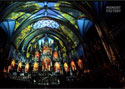 Aura: La basilique Notre-Dame de Montréal ouvre ses portes pour une expérience lumineuse unique signée Moment Factory