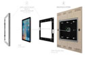 Le système de montage pour iPad, panneaux tactiles et commandes d’éclairage de Trufig