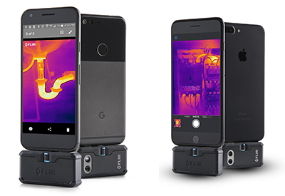 Caméra d’imagerie thermique à faible coût FLIR ONE Pro LT pour smartphones et tablettes