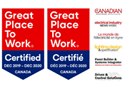 Kerrwil certifiée Meilleure place de travail par Great Place to Work Institute Canada