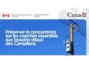 Le Bureau de la concurrence préserve la concurrence dans des marchés essentiels à la fourniture de services d’électricité et d’Internet aux Canadiens