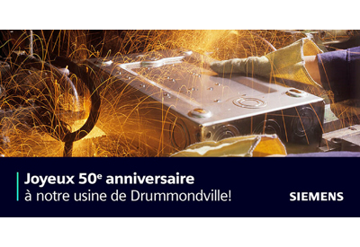 50e anniversaire de Siemens à Drummondville