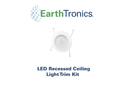 EarthTronics présente le kit de garniture de plafond encastré flexible de 5″/6″