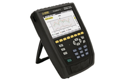 AEMC présente le nouvel analyseur de qualité de l’alimentation PowerPad® IV modèle 8345