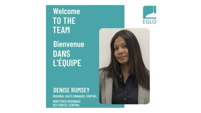 Denise Rumsey est nommée directrice régionale des ventes (centre) chez EGLO Canada