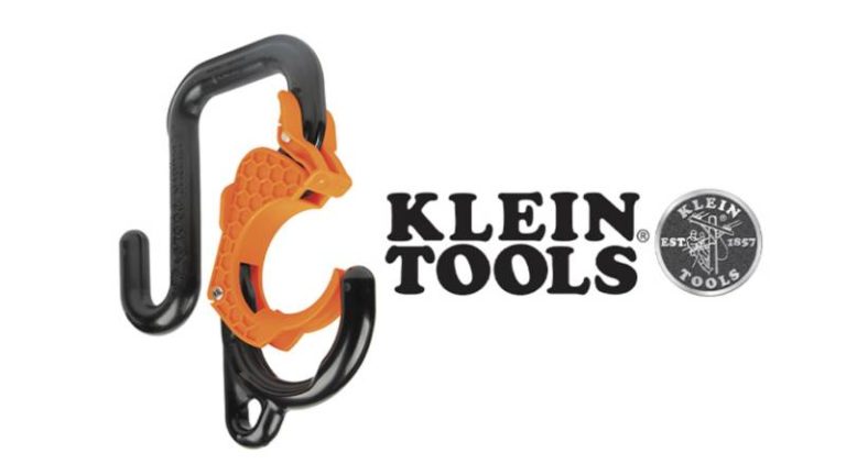Klein Tools® présente des crochets de godet à grille pour réduire le risque de chutes d’outils