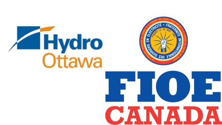 Hydro Ottawa et la FIOE s’entendent sur une convention collective de quatre ans