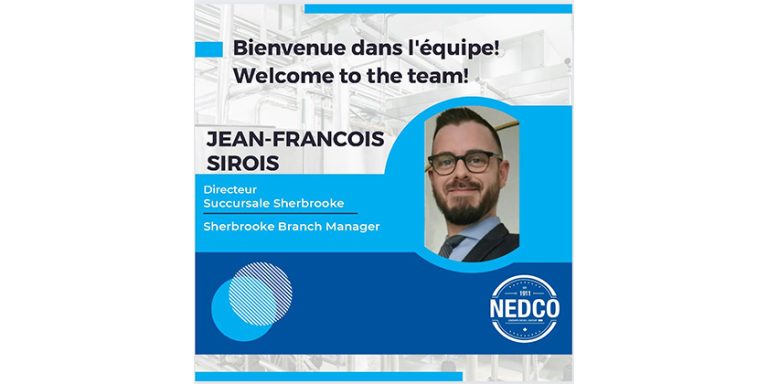 NEDCO annonce la nomination d’un nouveau directeur de succursale à Sherbrooke