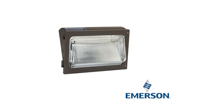 Emerson présente des luminaires muraux à DEL pour les bâtiments commerciaux et industriels