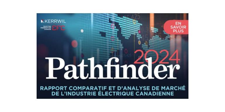 Le rapport Pathfinder fournit le meilleur aperçu du marché potentiel total d’équipements électriques au Canada
