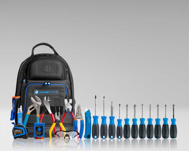 Trousse d’outils pour les électriciens 22 pièces de Jonard Tools
