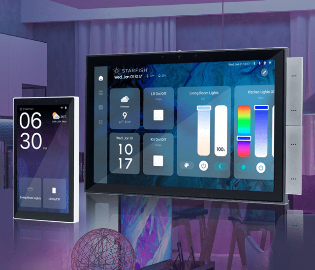 Panneaux de commande intelligents STARFISH de Satco|Nuvo