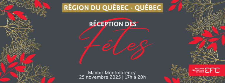 Réception des fêtes de la ville de Québec