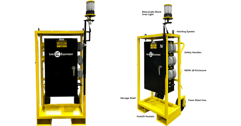 Chariot motorisé de Lind Equipment