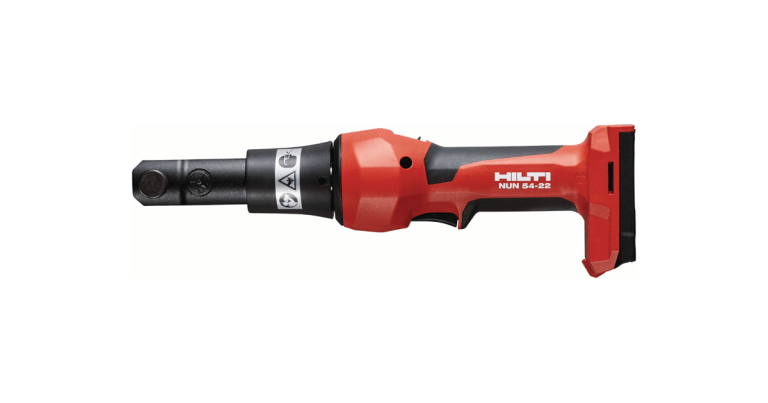 Pince NUN 54-22 pour sertir et couper les câbles, sans fil, avec une pression de 6 tonnes de Hilti