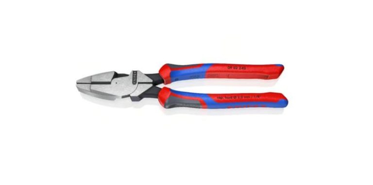 Pince universelle à forte démultiplication « Lineman’s Pliers » de Knipex