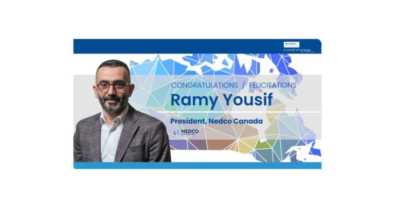 Ramy Yousif nommé nouveau président de Nedco Canada