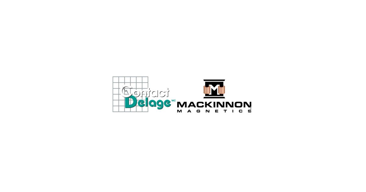 MacKinnon Magnetics nomme Contact Delage comme représentant commercial pour le Québec et Ottawa
