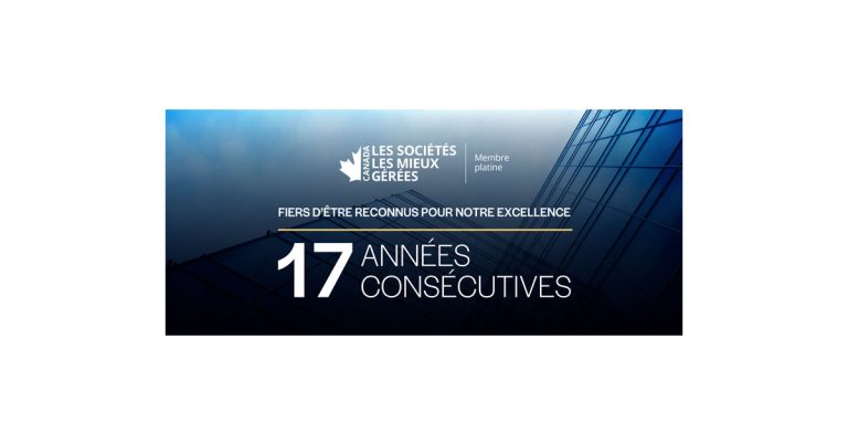 17 ans d’excellence continue