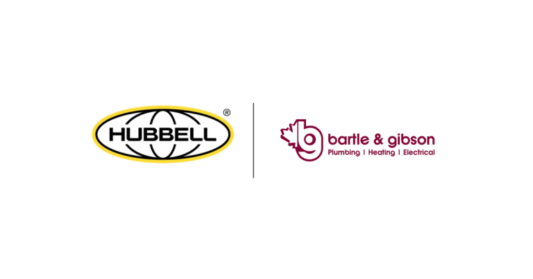 Bartle & Gibson annonce un nouveau partenariat avec Hubbell Canada