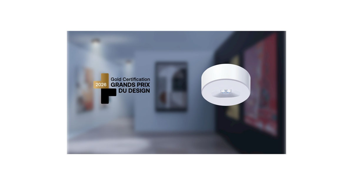 Les unités d’éclairage d’urgence architecturales d’ABB obtiennent la certification Or aux GRANDS PRIX DU DESIGN