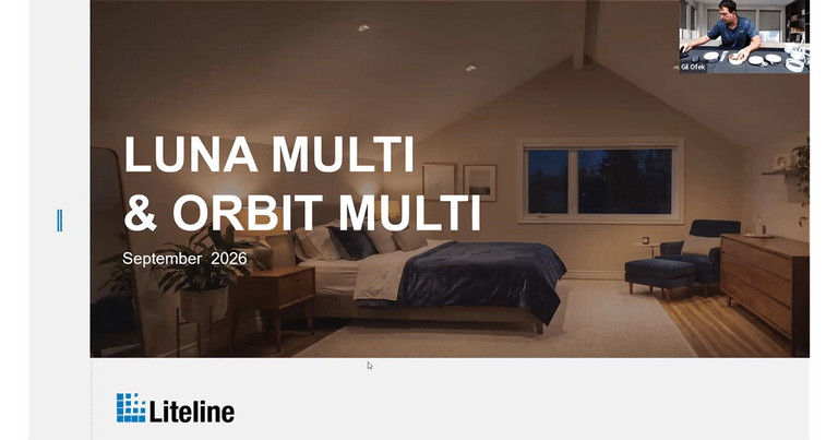 Webinaire Liteline : ORBIT Multi et LUNA Multi — Luminaires orientables à fixation JBOX
