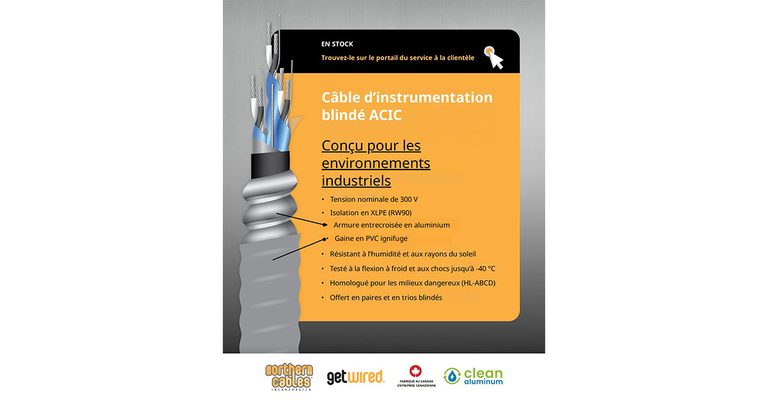 Les environnements industriels exigent des câbles capables de résister à ces conditions